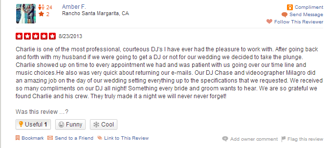 San Diego DJ Reviews